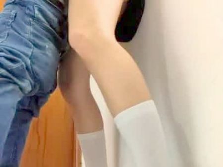 stident sapnked in school skirt