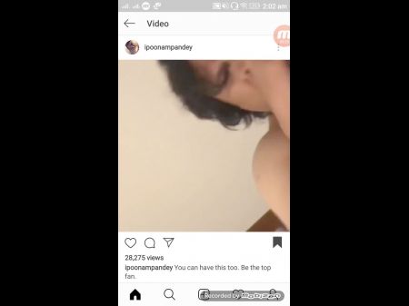 poonam pandey nipslip instagram