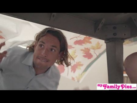 my step cousins cum for thanksgiving