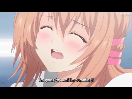 anime hentai big tits girl breastfeeding a boy