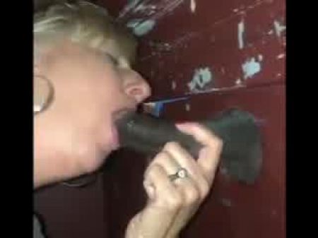 husband films wife sucking black cocks at the gloryhole