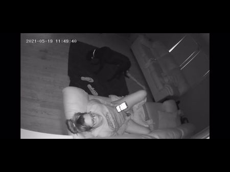 security cam on couch