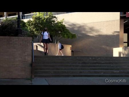 girl pee in skirt no panties