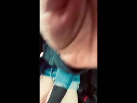 chick caught masturbating in the car