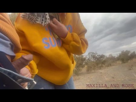 asian ambushed outdoors