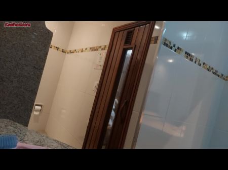 sauna spy jerking