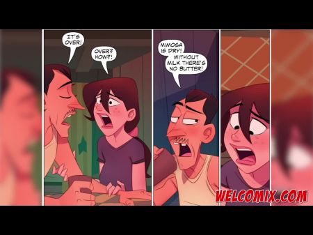 cartoon girl breast milk