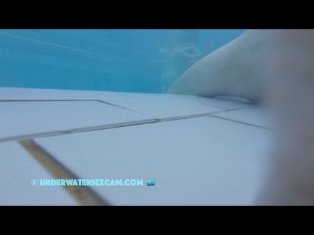 nudist underwater pool