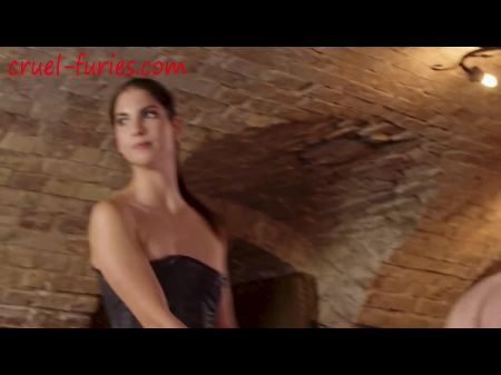 mistress punishes old man