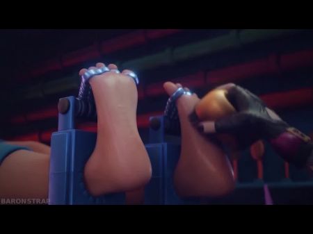 batman tickles women