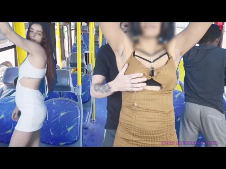 japanees mon skirt in bus