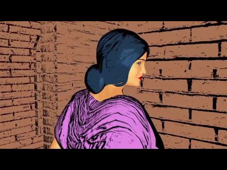 cartoon couple mature