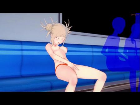 anime girl masturbating in public