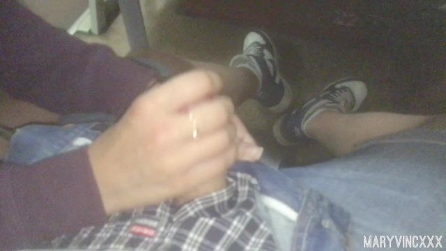 anty playing with boy in train